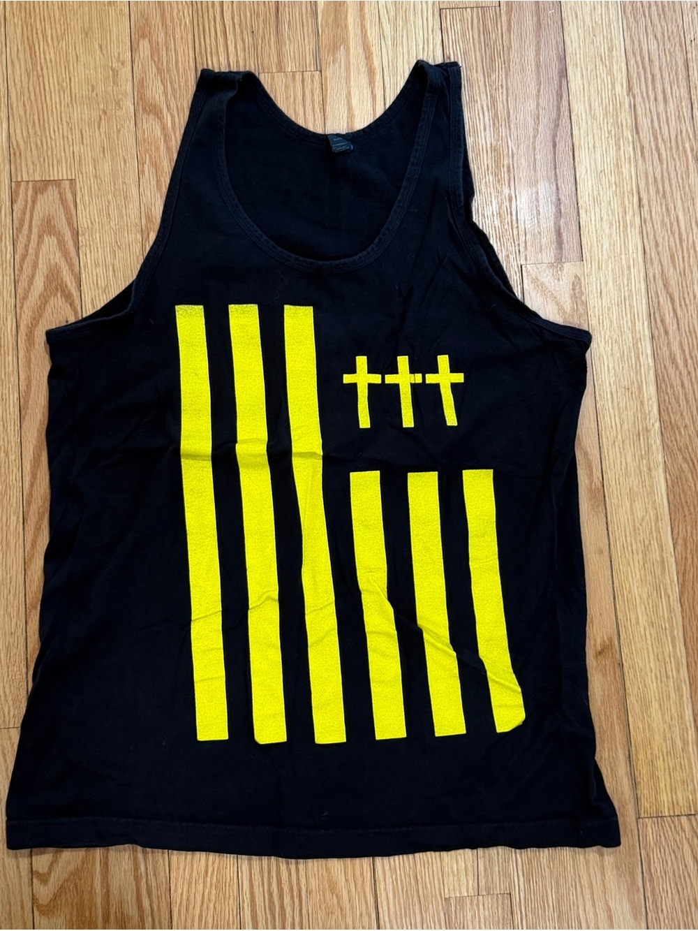 Crosses ††† Black Tank Top